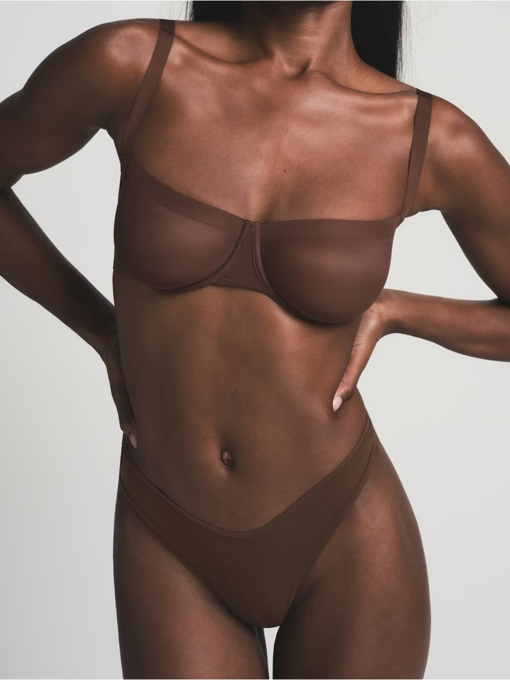 SKIMS Sheer Underwire Bra